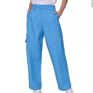 Blue Cargo Pants